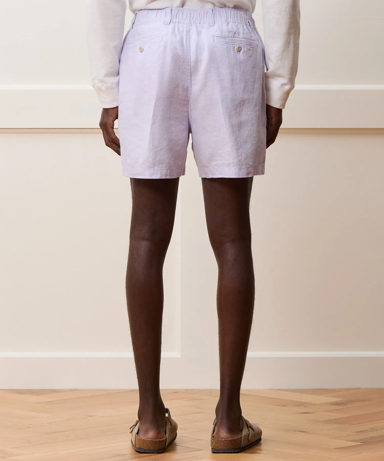 5" Linen Beachcomber Short