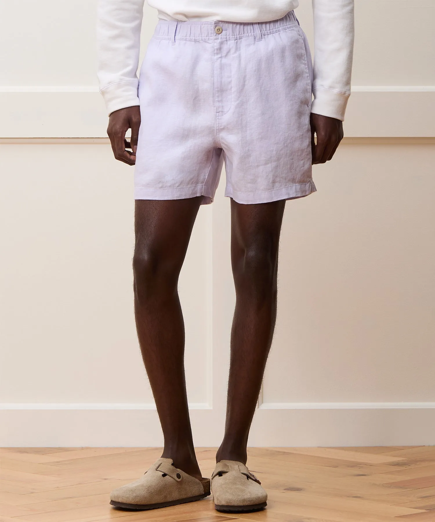 5" Linen Beachcomber Short