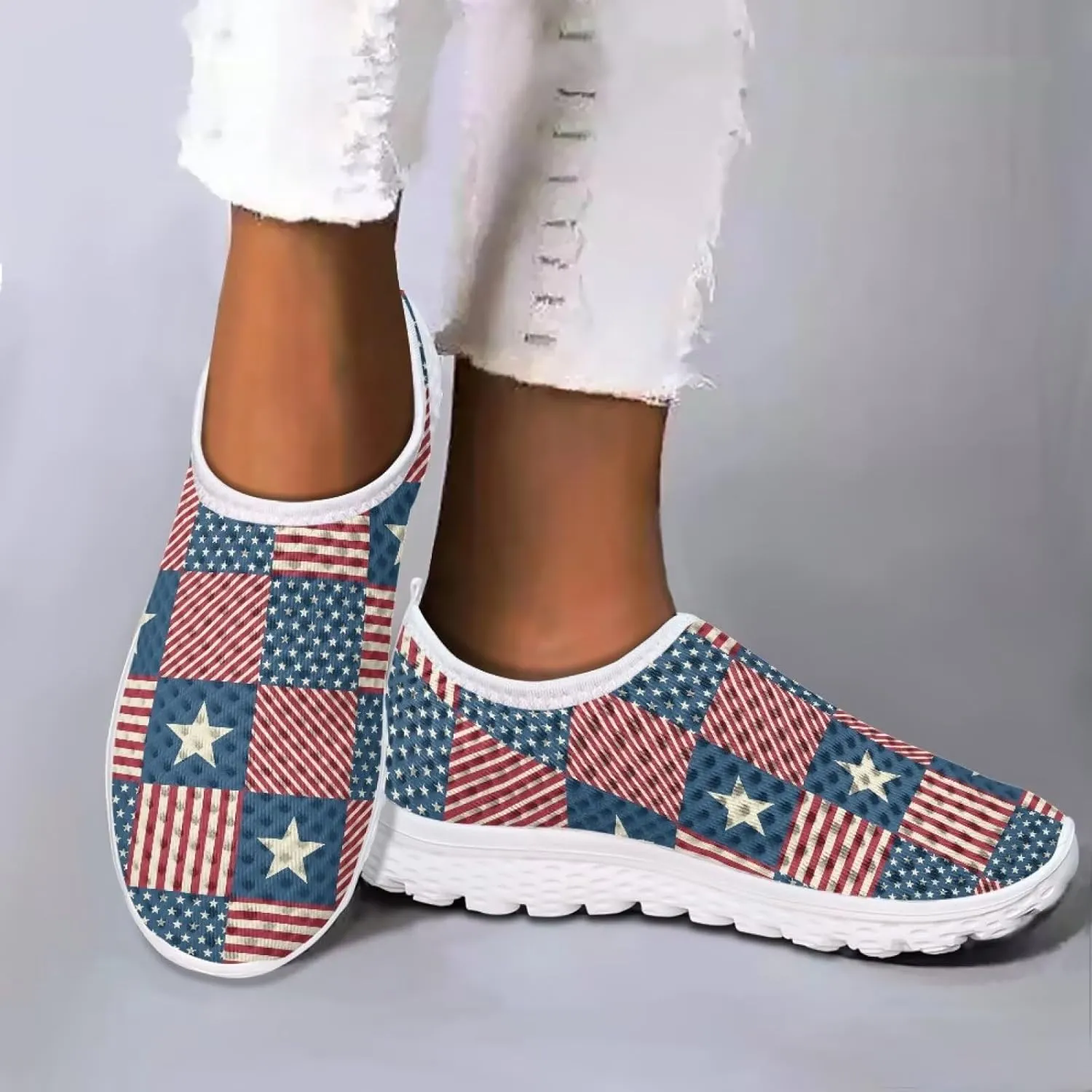 Athletic Tennis Sneakers Road Road Running Shoes US 5.5-11.5 Slip On Shoes for Women