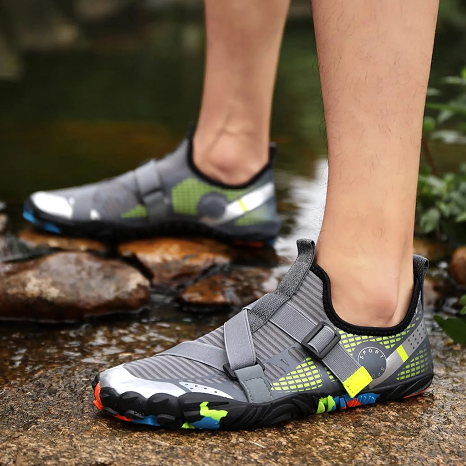 Beach Pool Water Shoes Men Women Quick Dry Barefoot Aqua Swim Surf Hiking Kayaking Diving Yoga Outdoor Sports Lightweight