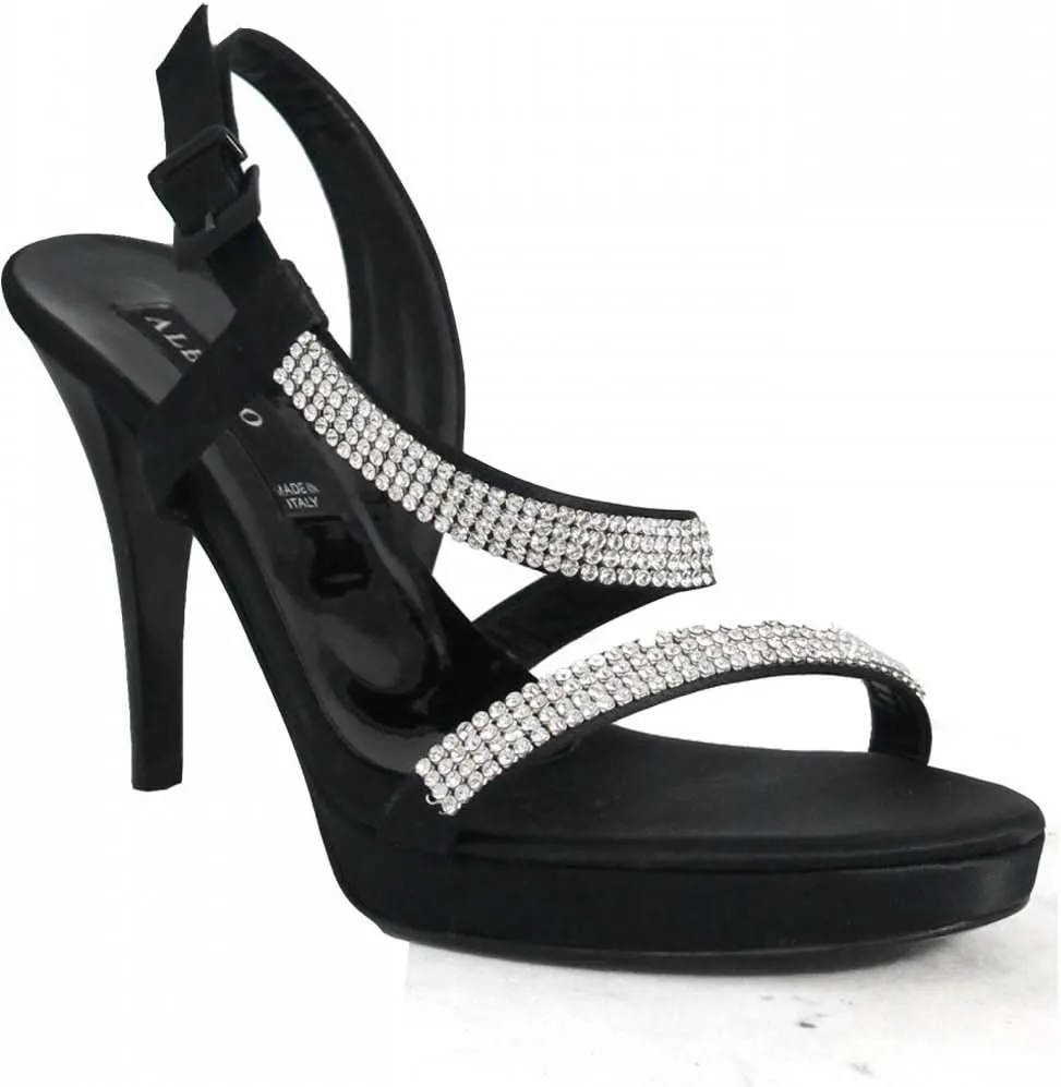 BIONDINI Women's Albano Italian Designer 9379 Dressy, Leather Sandal High Heel