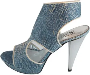 BIONDINI Women's Italian Designer 7527 Dressy, Leather Sandal High Heel