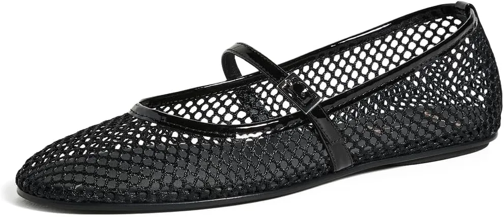 Black Suede Studio Women's Mika Flats