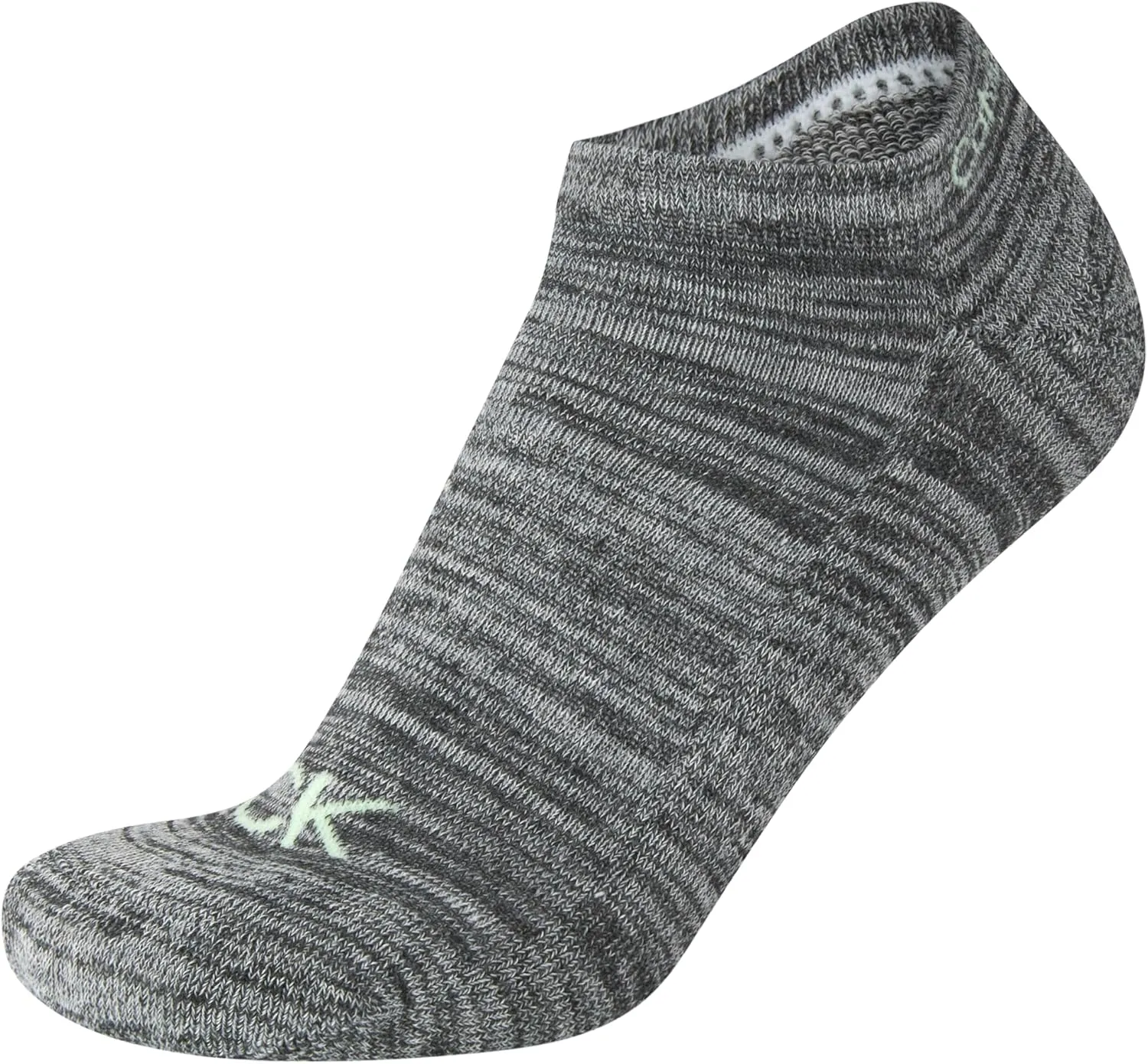 Calvin Klein Women's No Show Socks - 12 Pack Cushioned Athletic Low Cut Ankle for Women - Breathable Sports (4-10)