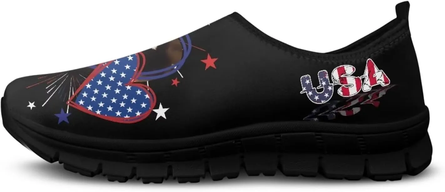 Casual Sneakers for Women Women's Slip on Shoes Casual Sneakers Loafers Low Top Running Shoes for Daily Walking