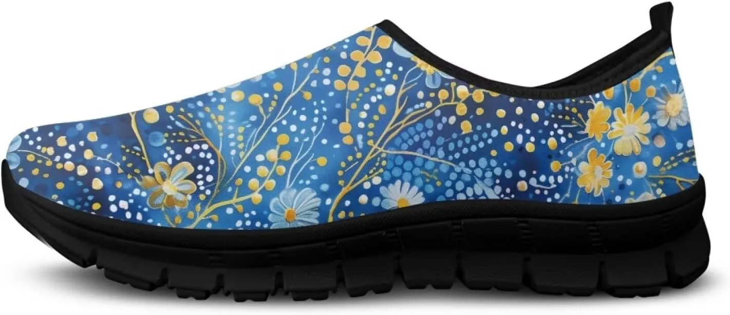 Casual Sneakers for Women Women's Slip on Shoes Casual Sneakers Loafers Low Top Running Shoes for Daily Walking