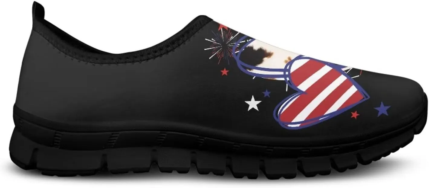 Casual Sneakers for Women Women's Slip on Shoes Casual Sneakers Loafers Low Top Running Shoes for Daily Walking
