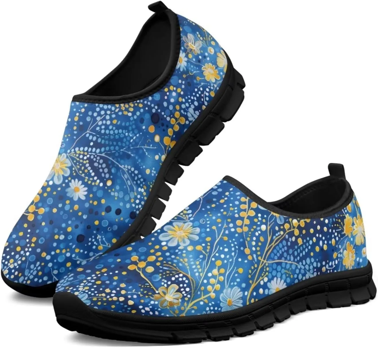 Casual Sneakers for Women Women's Slip on Shoes Casual Sneakers Loafers Low Top Running Shoes for Daily Walking