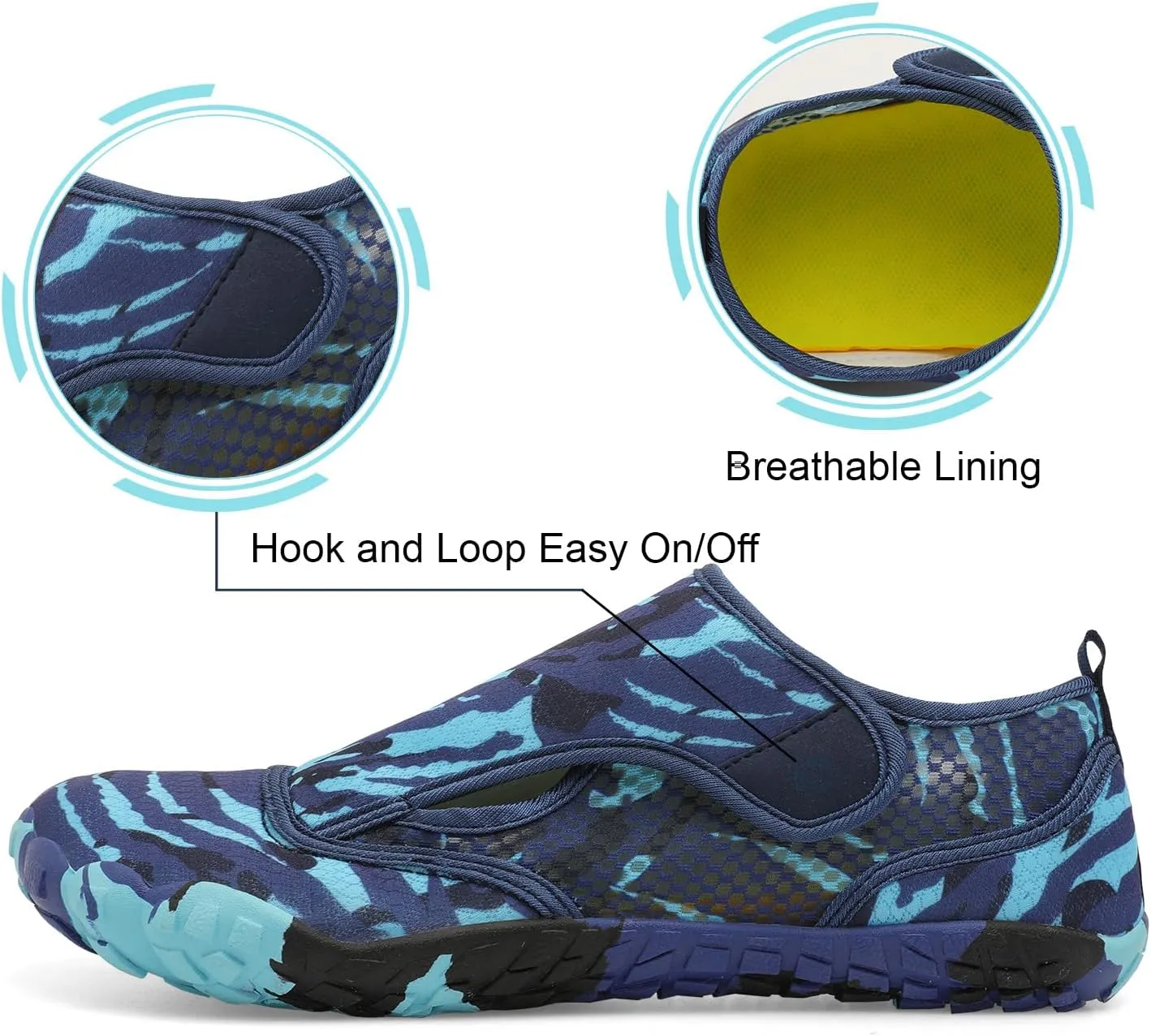 Centipede Demon Swim Water Shoes for Women Men Quick Dry Barefoot Aqua Sneakers Shoe for Beach Hiking Diving Boating River Outdoor Water Sports