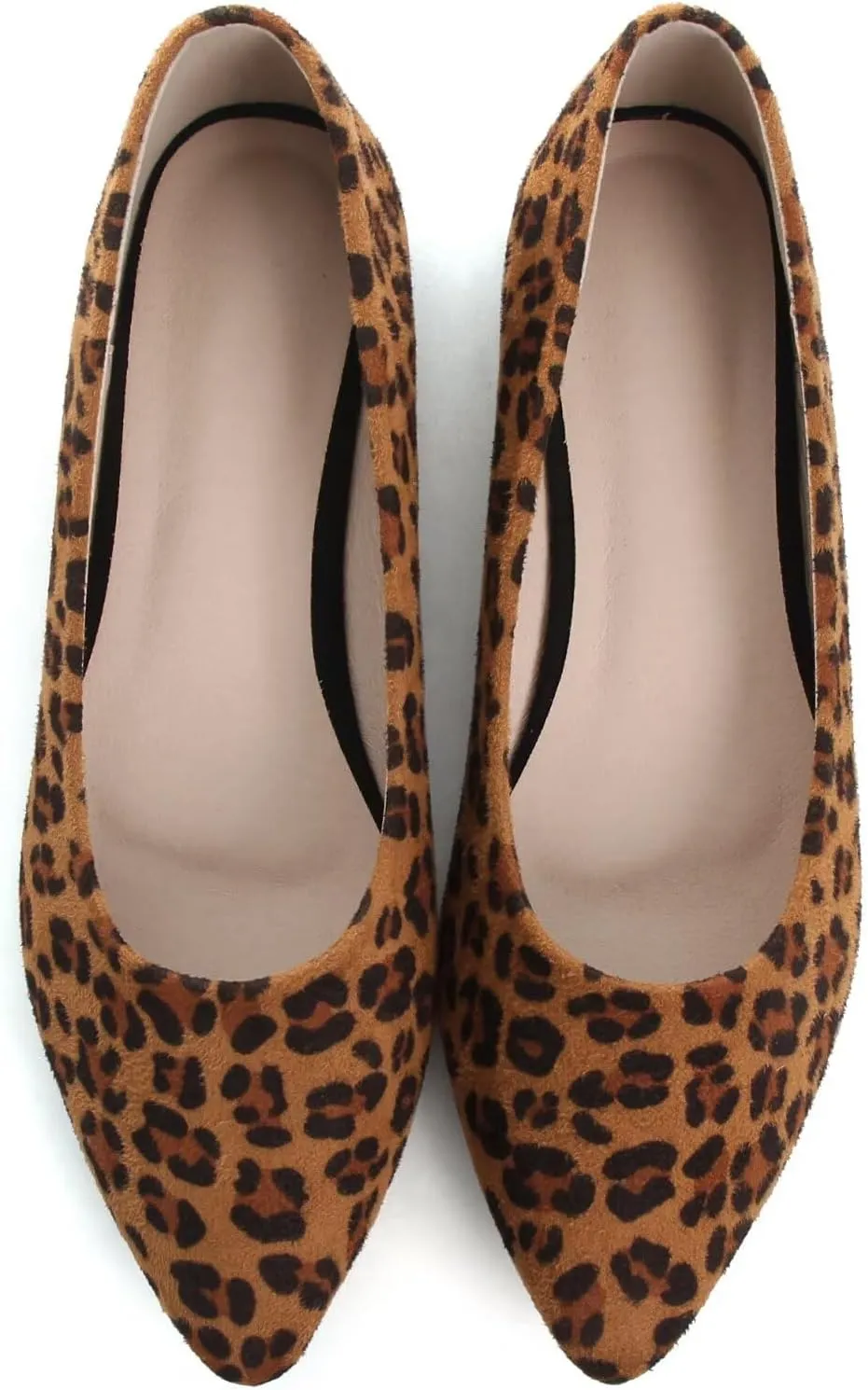 ChaiRong Zhou Women Pointed Toe Ballets Flats Comfort Slip On Walking Shoes for Driving