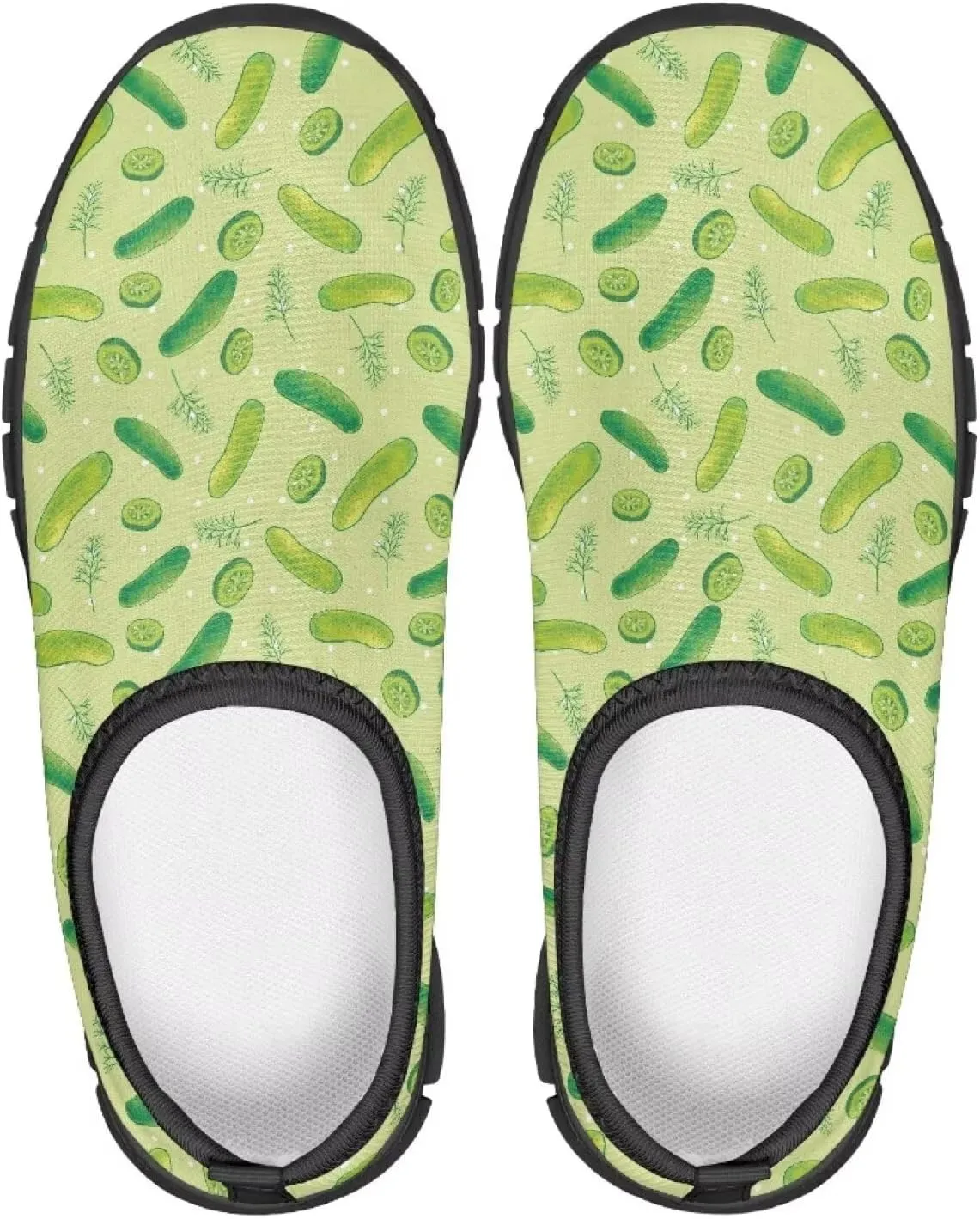 Children's Flat Sneakers,Printed Slip On Sports Shoes for Back School Casual Low-Top Stretch Shoes for Boys Girls