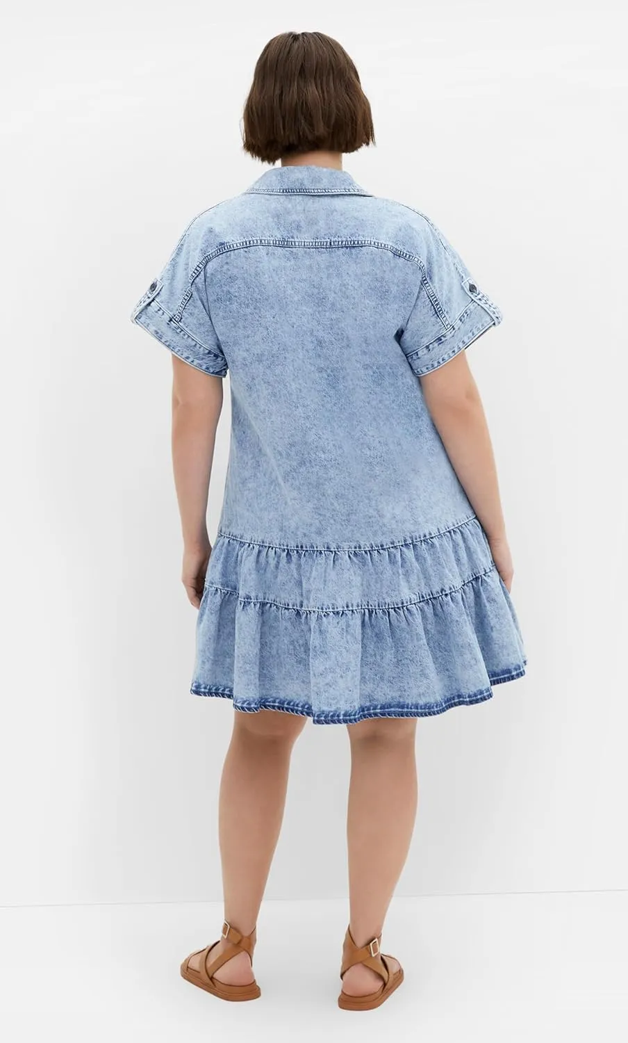 City Chic Women's Plus Size Dress - Denim Layla