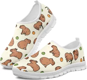 Coloranimal Flats for Women Walking Shoes Womens Loafers Slip On Shoes Travel Shoes with Anti Skid Sole Cute Watre Shoes Casual Flats