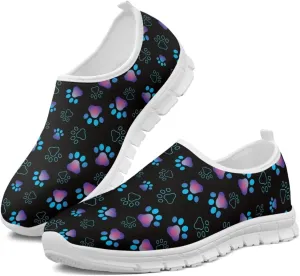 Coloranimal Womens Flats Walking Shoes Loafers for Women Casual Women's Road Running Shoes Travel Shoes Anti Skid Mesh Sports Shoes