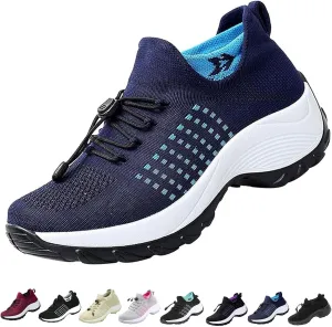 Comfortwear Ortho Shoes for Women Plantar Fasciitis, Non Slip Comfort Wear Orthowear Sneakers, Wide Width