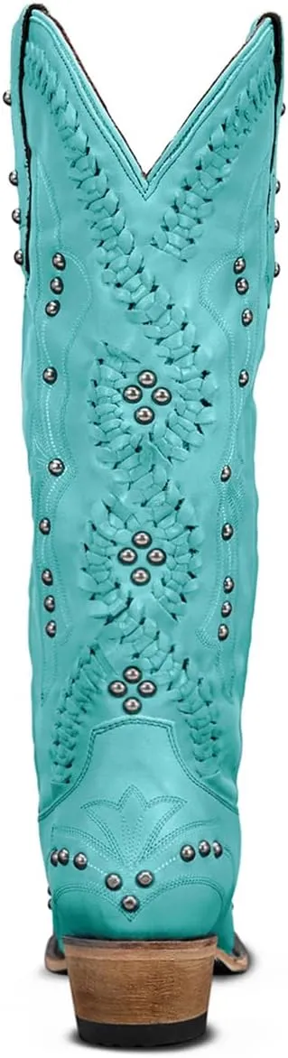 Cowboy Boots for Women Knee High Western Cowgirl Boots