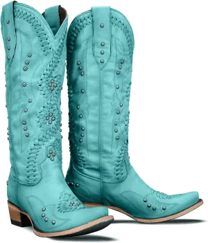 Cowboy Boots for Women Knee High Western Cowgirl Boots