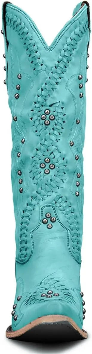 Cowboy Boots for Women Knee High Western Cowgirl Boots