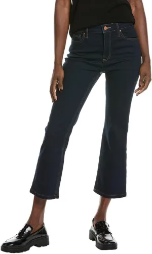 Cropped Kick Flare High Rise Jeans