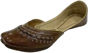 Designer Jutti for Women Handmade Shoes Flat Mojaris Sandals Party Shoes Gift for Her