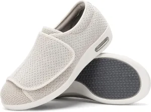 Diabetic Shoes for Women, Women's Wide Width Elderly Shoes, Adjustable Closure Lightweight Breathable, Swollen Feet Walking Edema Sneakers