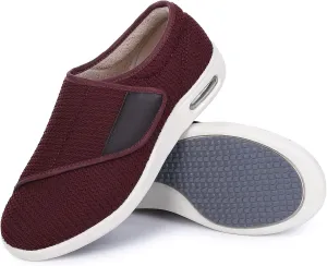Diabetic Shoes for Women, Women's Wide Width Elderly Shoes, Adjustable Closure Lightweight Breathable, Swollen Feet Walking Edema Sneakers