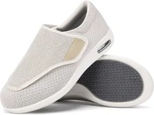 Diabetic Shoes for Women, Women's Wide Width Elderly Shoes, Adjustable Closure Lightweight Breathable, Swollen Feet Walking Edema Sneakers