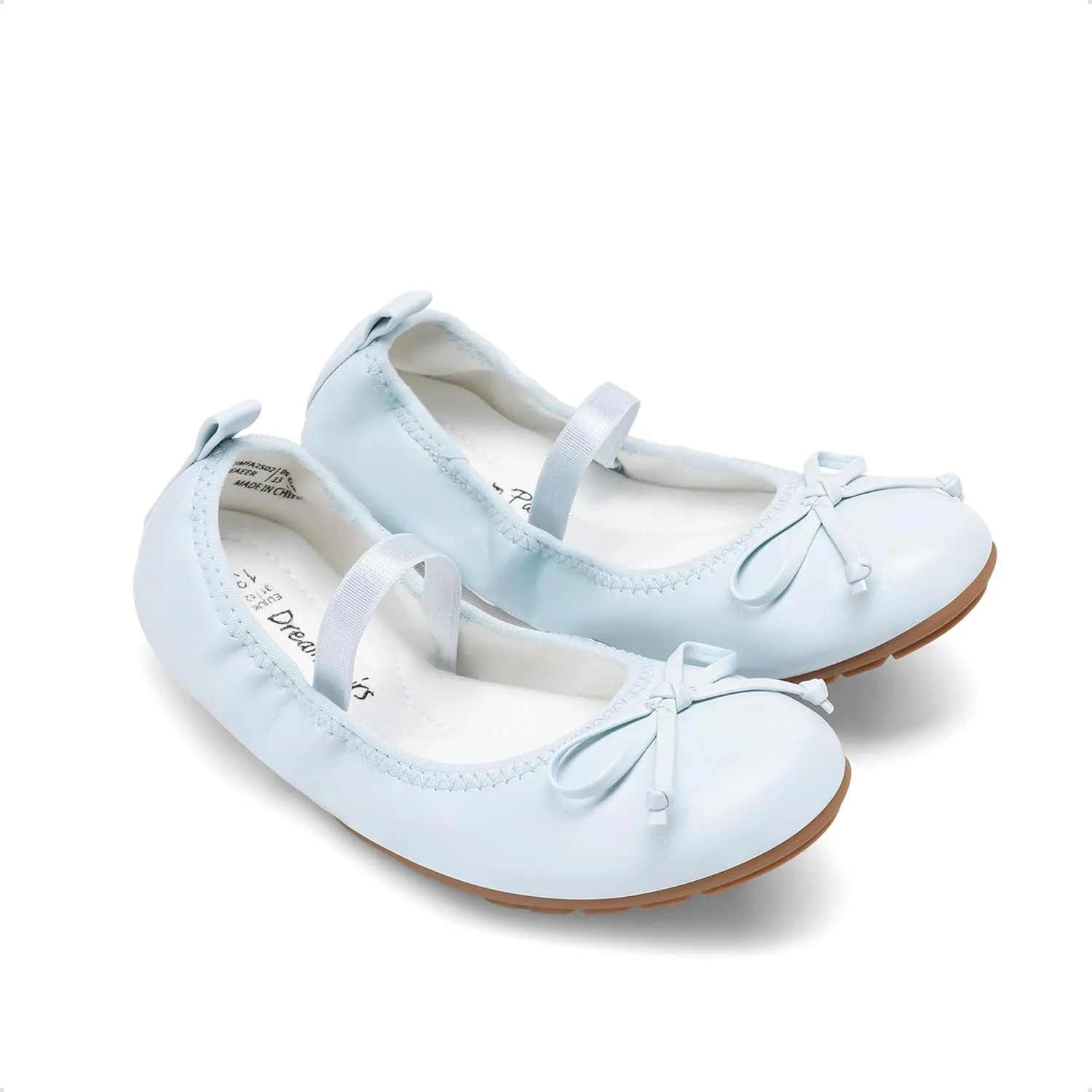 DREAM PAIRS Girls Ballet Flats Dress Shoes Mary Janes Ballerina Shoes