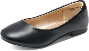 DREAM PAIRS Girls Dress Shoes Slip on Ballerina Flats for Wedding/Party