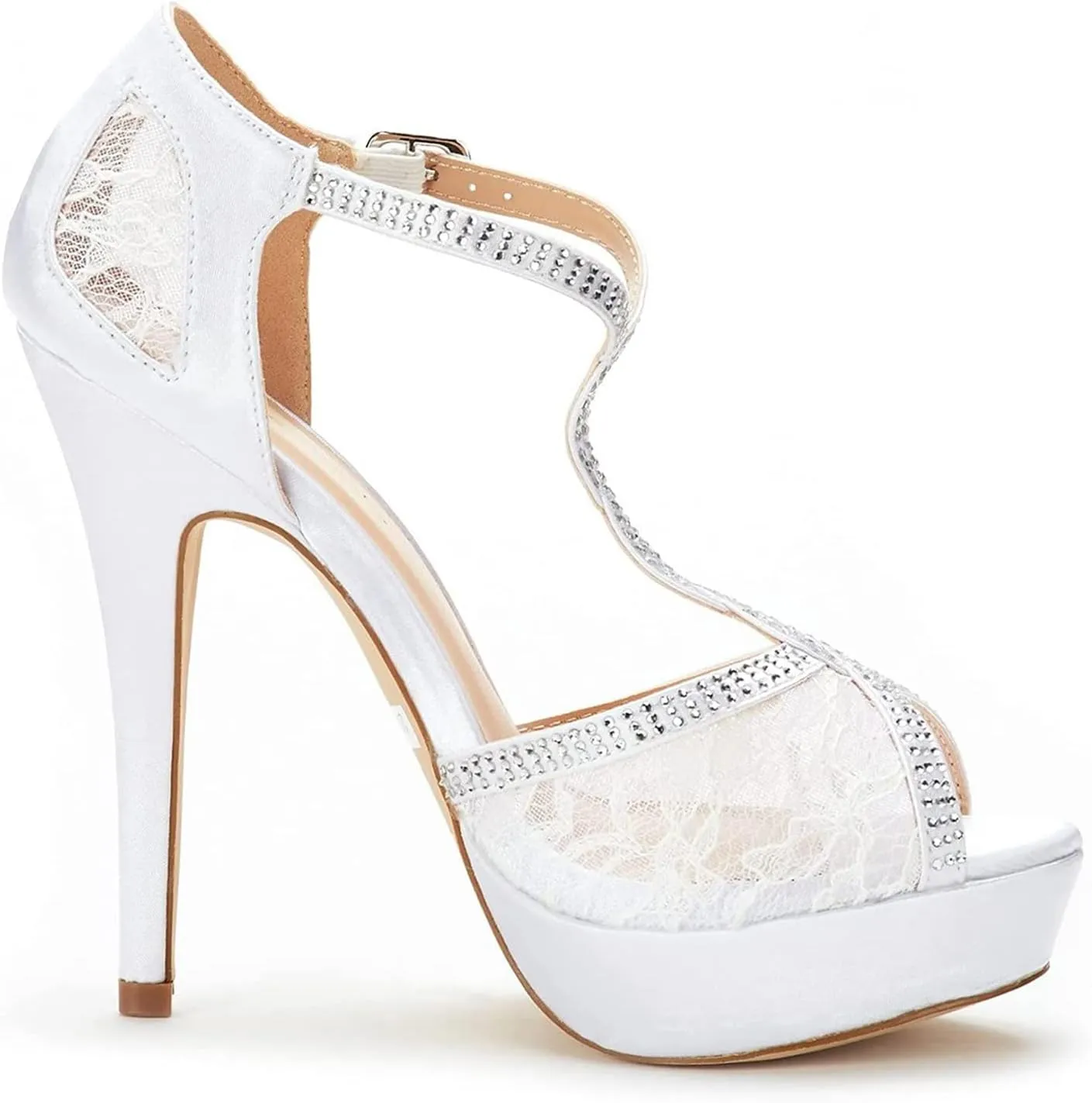 DREAM PAIRS Women's Heeled Sandals Pump