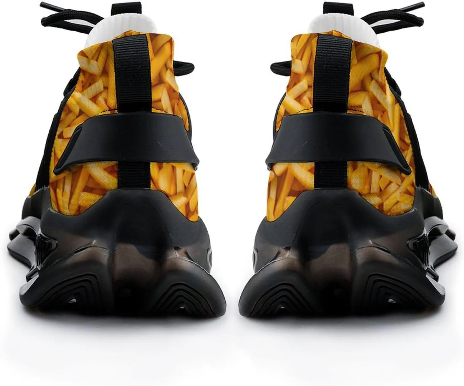 French Fries Food Funny Men's Sneakers Lightweight Running Shoe Tennis Shoes