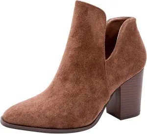 Gibobby Cowboy Boots for Women Square Toe Women Cowgirl Boots Ladies Retro Ankle Boots Embroidered Western Short Boots 52