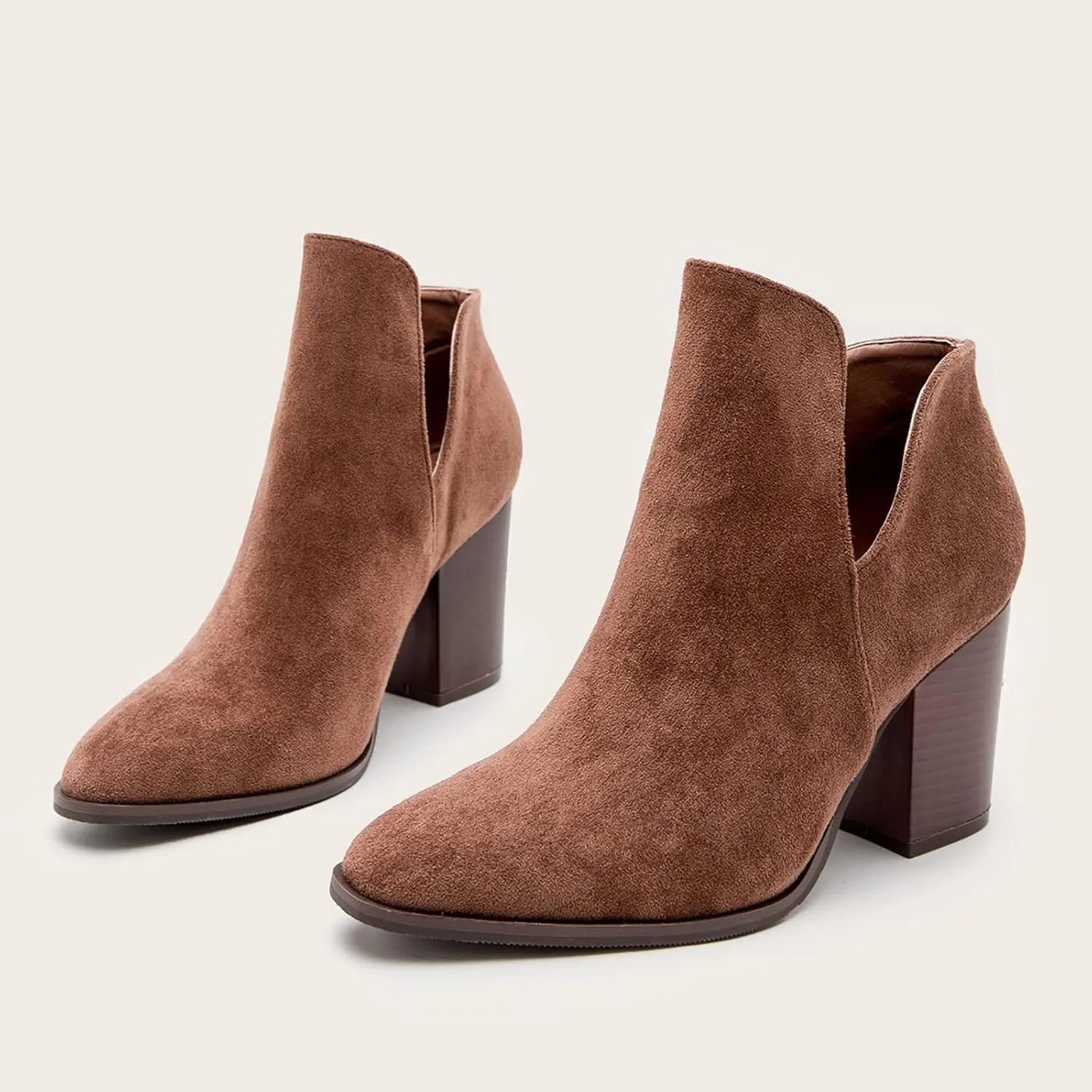 Gibobby Cowboy Boots for Women Square Toe Women Cowgirl Boots Ladies Retro Ankle Boots Embroidered Western Short Boots 52