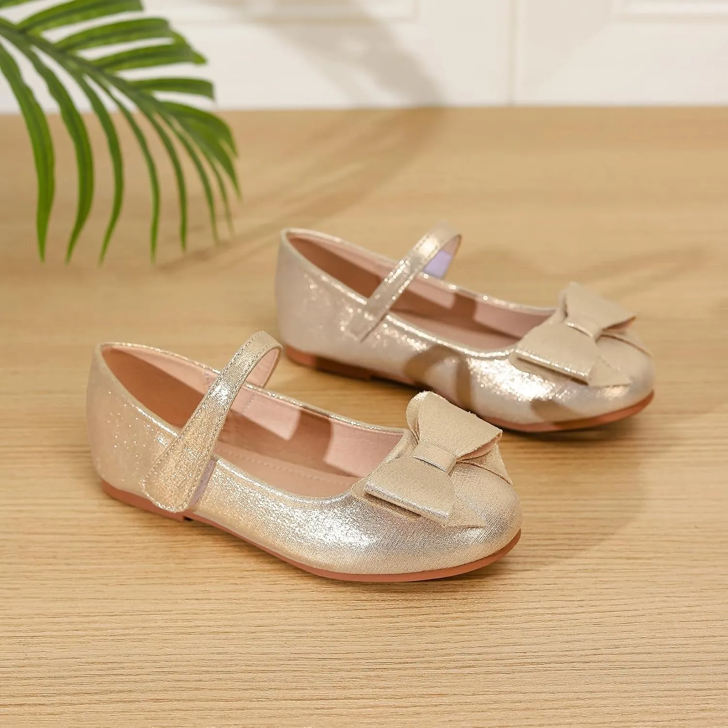 Girls Toddler Dress Shoes Ballet Mary Jane Flats for Baby Little Kids Girl