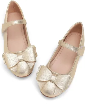 Girls Toddler Dress Shoes Ballet Mary Jane Flats for Baby Little Kids Girl