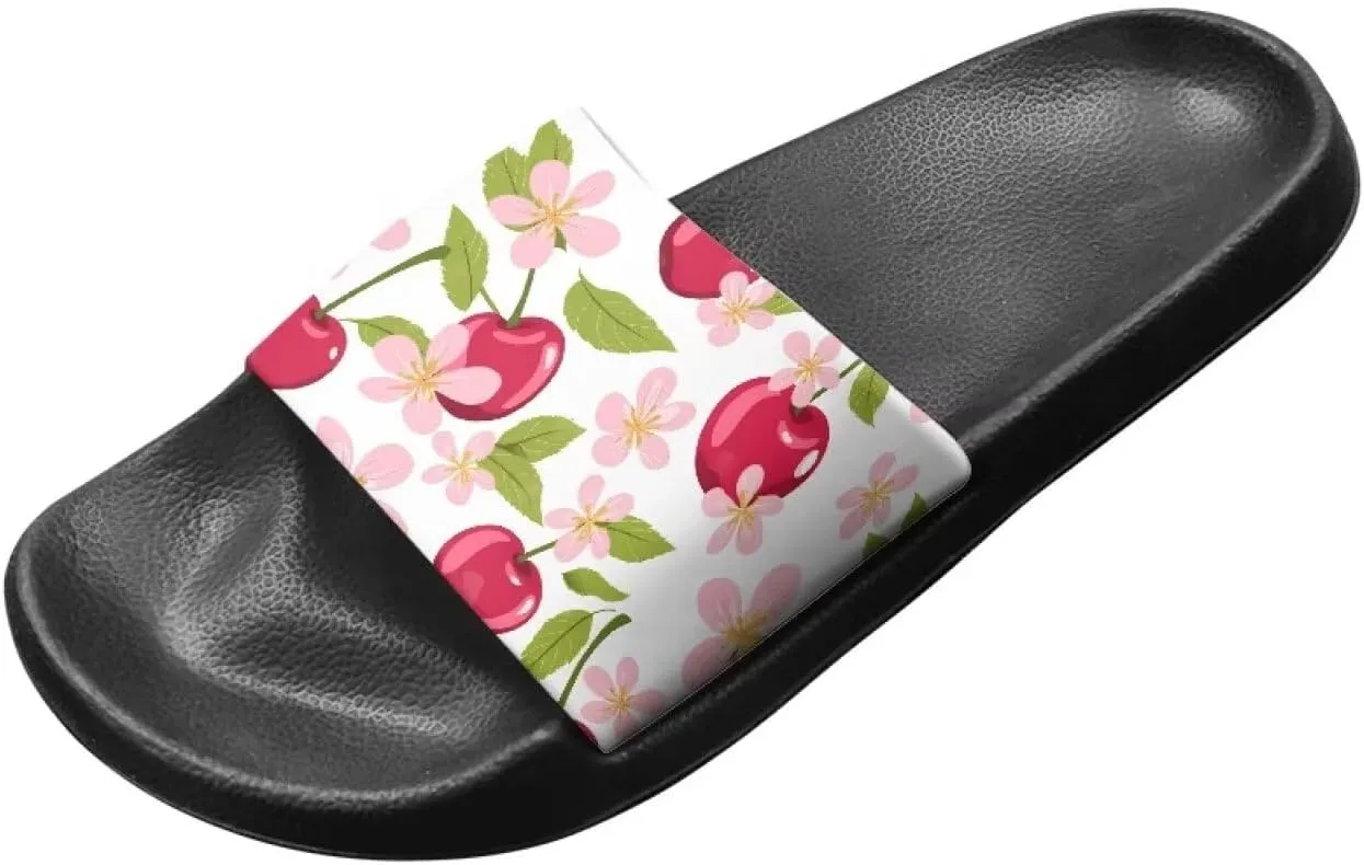 GOSTONG Slippers for Women Slide Sandals Summer Slip on Beach Shoes Womens Non-Slip Shower Slides Bathroom Sandals Size 5-12.5