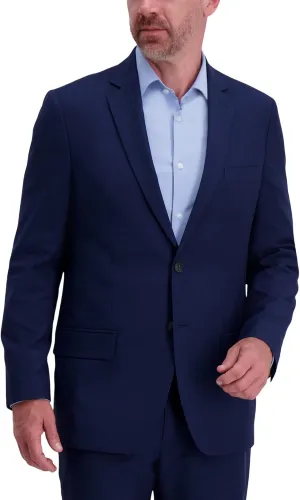 Haggar Men's Smart Wash Premium Stretch Classic Fit Regular and Big & Tall Suit Separates(Pants & Jackets)