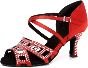 Hanfike Shoes for Women Wedding Rhinestones Bead Party Sandals