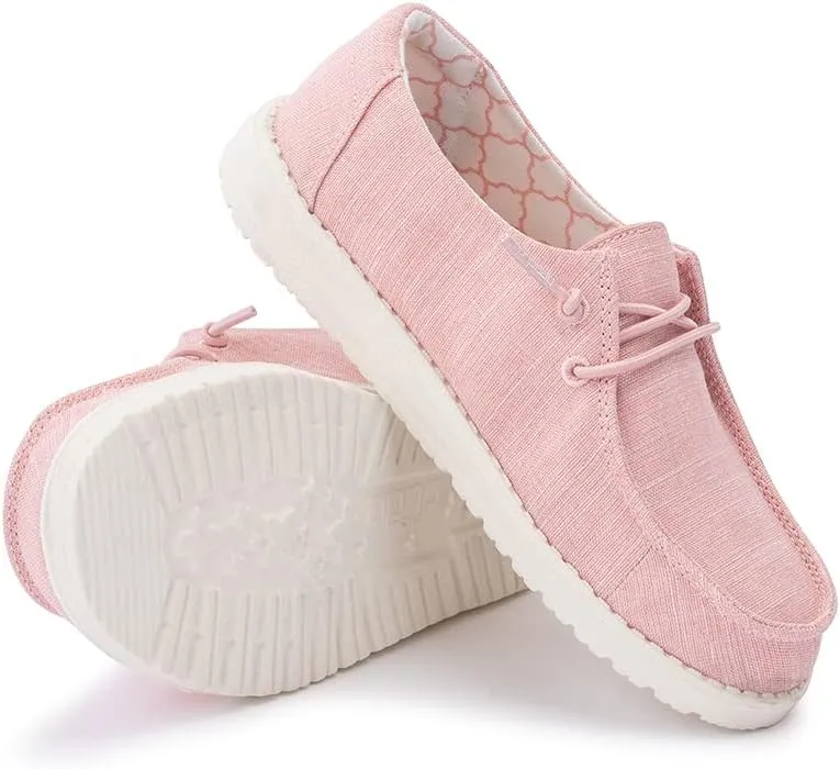Hey Dude Girl's Wendy Youth Multiple Sizes & Colors | Girl’s Shoes | Girl’s Lace Up Loafers | Lightweight & Comfortable