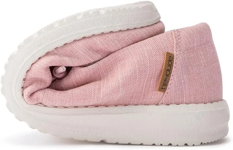 Hey Dude Girl's Wendy Youth Multiple Sizes & Colors | Girl’s Shoes | Girl’s Lace Up Loafers | Lightweight & Comfortable