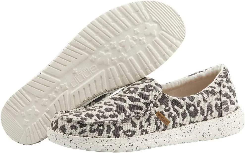 Hey Dude Women's Misty Multiple Colors & Sizes | Women’s Loafers | Women’s Slip On Shoes | Comfortable & Light-Weight