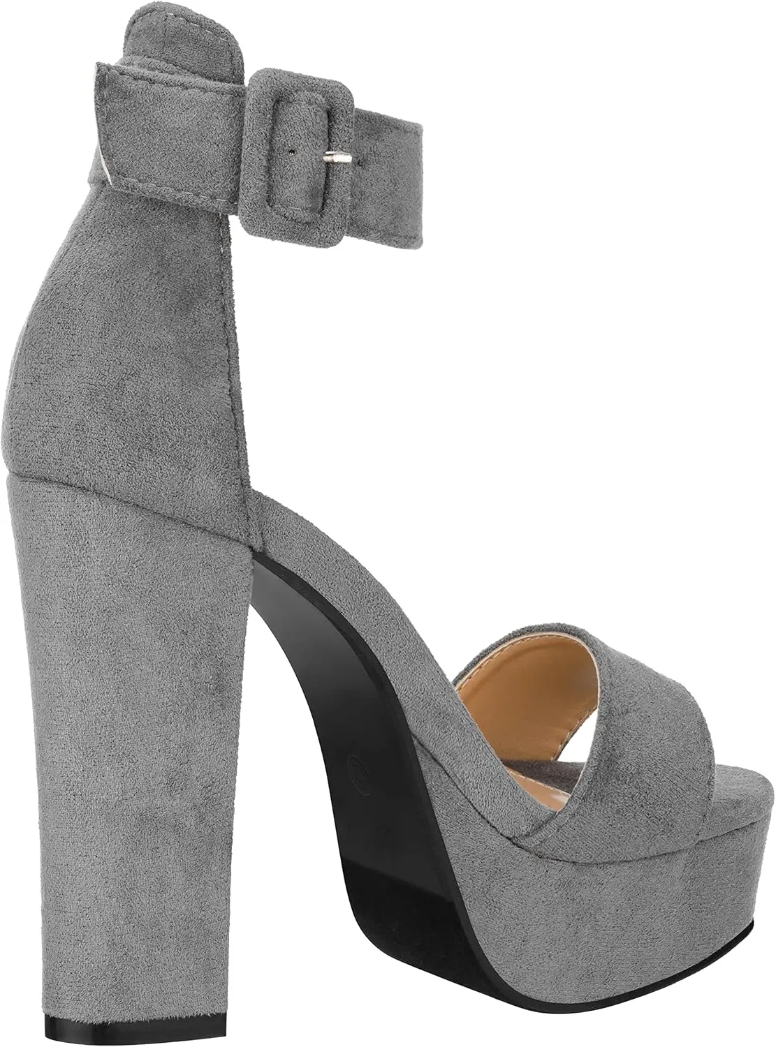 ILLUDE Women's High Heel Platform Sandals Ankle Strap Chunky Heel Sexy Party Heeled Sandals – Darling
