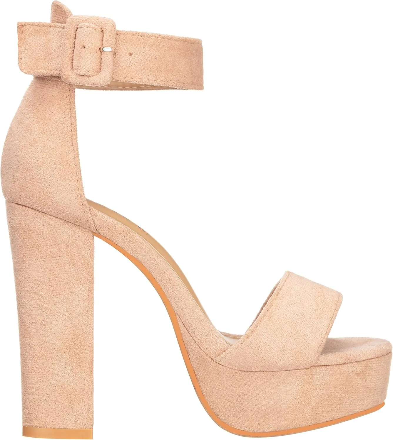 ILLUDE Women's High Heel Platform Sandals Ankle Strap Chunky Heel Sexy Party Heeled Sandals – Darling