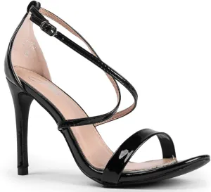 J. Adams Strappy High Heel Sandals – Sexy Comfortable Open Toe Sandal – Dress Wedding Shoe - Bellini