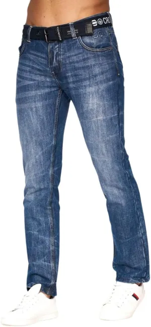 JeanBase Men's Straight Leg Straight Leg Jeans