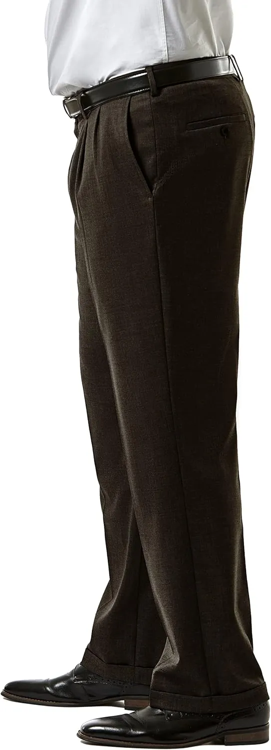 J.M. Haggar Men's Premium Classic & Straight Fit Suit Separate Pant-Reg. and Big & Tall Sizes