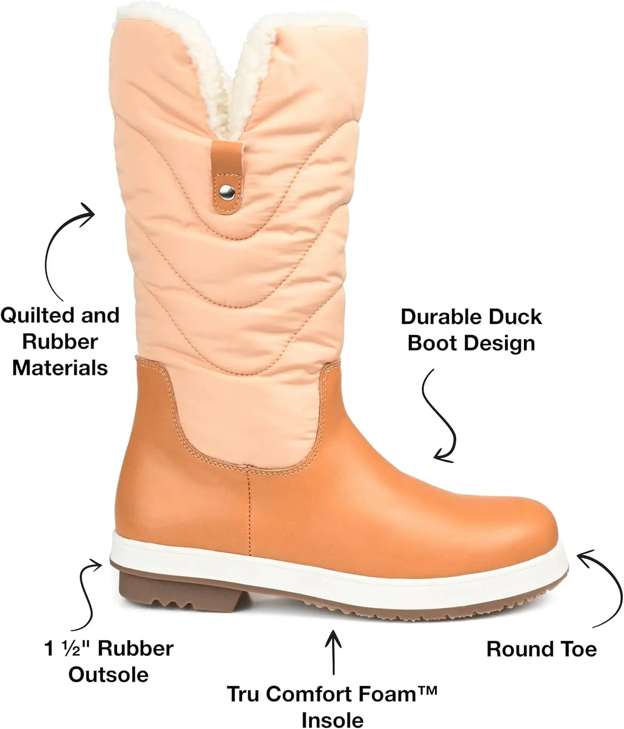 Journee Collection Women's Pippah Snow Boot