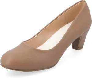 Journee Collection Womens Solid Block Heels