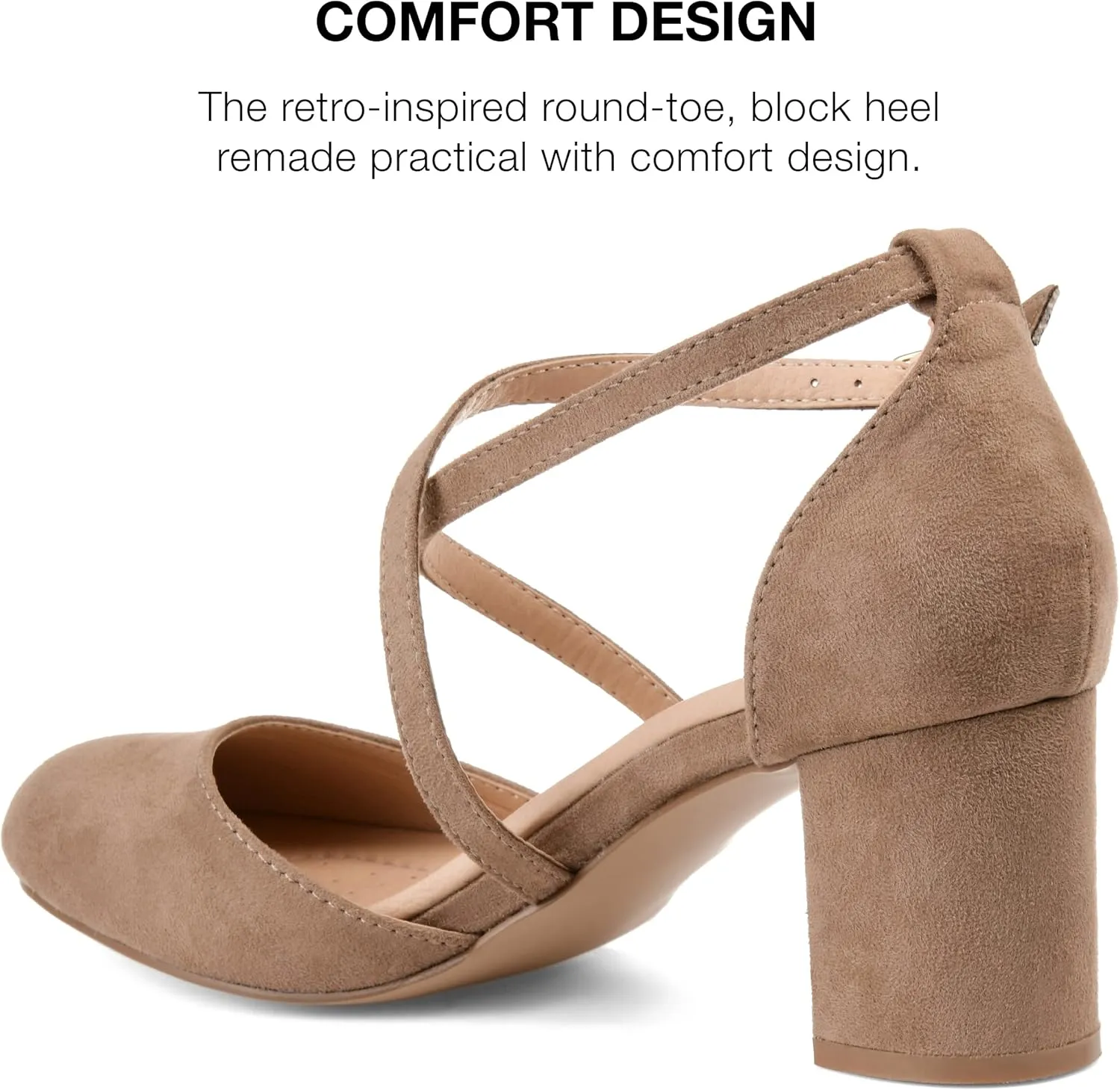 Journee Women's Comfort Foam Foster Pumps