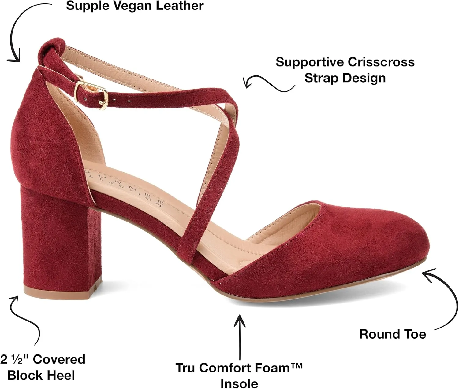 Journee Women's Comfort Foam Foster Pumps